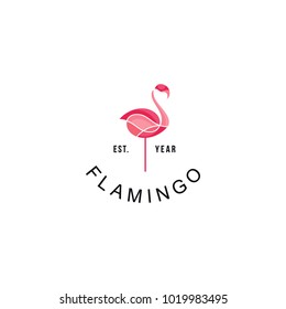 Flamingo Logo Vector