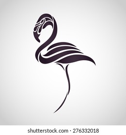 Flamingo Logo Vector