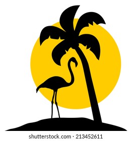 Flamingo palm