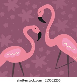 flamingo pattern