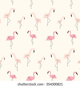 Flamingo pattern