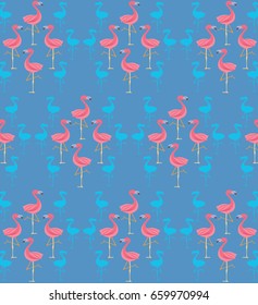 Flamingo pattern