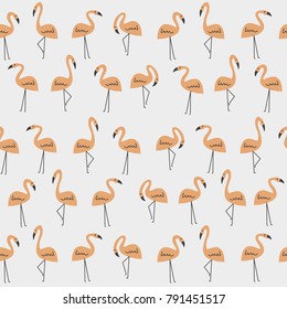 flamingo pattern background