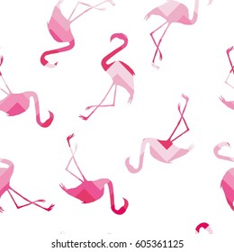 Flamingo pattern - vector illustration