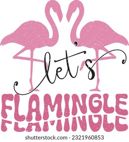 Flamingo Quotes Vector Design Vol 1