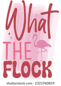 Citas Flamingo Diseño Vector Vol 1
