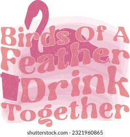 Flamingo Quotes Vector Design Vol 1