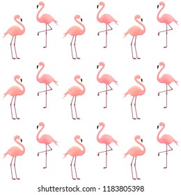 Flamingo Repeat Pattern