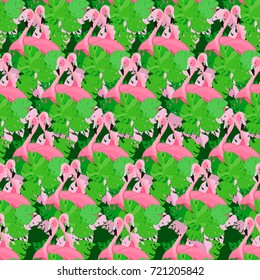 flamingo seamless