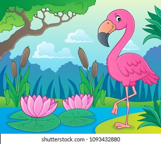 Ilustración vectorial de tema flamenco 4 - eps10.