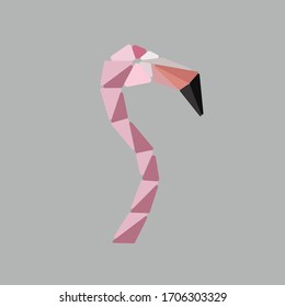 Flamingo Vector illustration. Flamingo graphic illustration