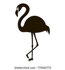 Flamingo vector logo