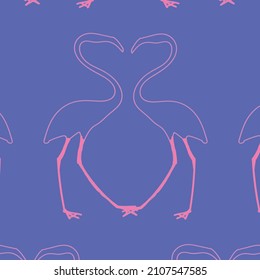 flamingo para papel tapiz en vivero o ropa