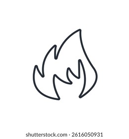 flammable icon collection .design style with background