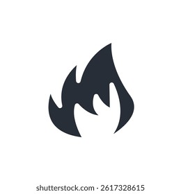 flammable icon collection .design style with background