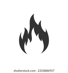 Flammable icon sign vector design
