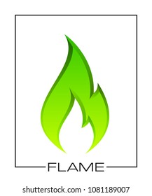 Flammable symbol. Icon with picture flame of fire. Highly flammable things. Fire vector sign. Explosive object simple logo. Color flame pictogram. Supports combustion icon