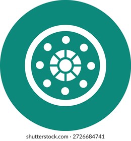 Ilustración de diseño de icono de Vector de brida
