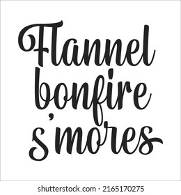 flannel bonfire eps bonfire design