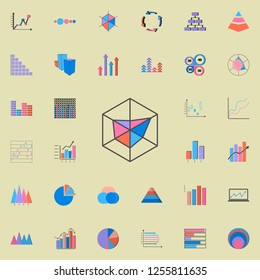 flap chart icon. Charts & Diagramms icons universal set for web and mobile
