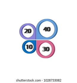 flap chart icon. Element of colored charts and diagrams for mobile concept and web apps. Icon for website design and development, app development. Premium icon on white background