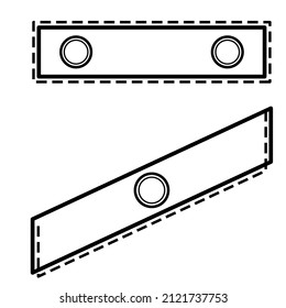 Flap pockets design. Vector collection of shirt pockets.