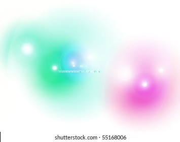 Flare background, vector
