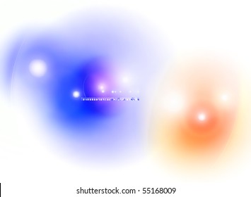 Flare background, vector
