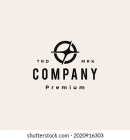 flare light blitz bright hipster vintage logo vector icon illustration