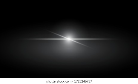 flare light on black background.abstract background