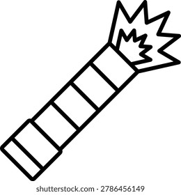 Flare vector icon. Can be used for printing, mobile and web applications.