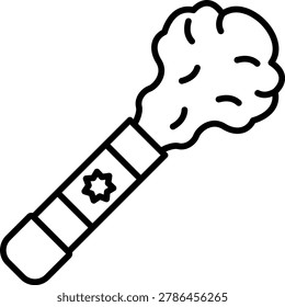 Flare vector icon. Can be used for printing, mobile and web applications.