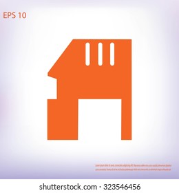 flash card icon