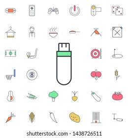 Flash card icon. Universal set of web for website design and development, app development