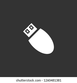 flash card icon vector. flash card sign on black background. flash card icon for web and app