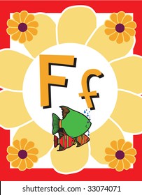 Flash Card Letter F nouns. See whole alphabet in my series!