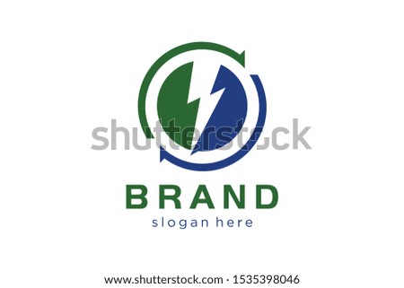 flash concepts, electric logo template, flash icon, electricity logo