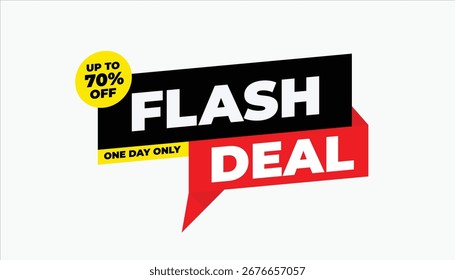 NEGÓCIO FLASH ATÉ 70% DE DESCONTO - UM DIA SÓ OFERECER BANNER