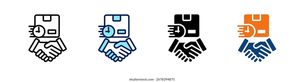 Flash-Deal alles in einem Symbol Multi Styles Vektor-Set