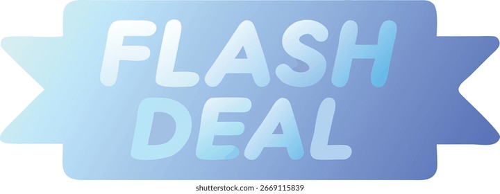 Flash deal Vector de diseño de Anuncio 