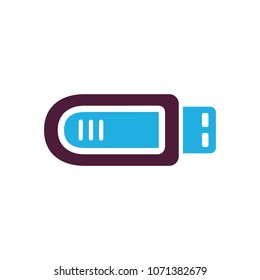 Flash Disk Icon Design