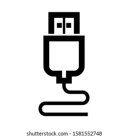 flash disk icon isolated sign symbol vector illustration - high quality black style vector icons
