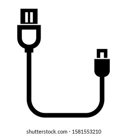 flash disk icon isolated sign symbol vector illustration - high quality black style vector icons
