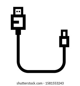 flash disk icon isolated sign symbol vector illustration - high quality black style vector icons
