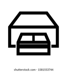 flash disk icon isolated sign symbol vector illustration - high quality black style vector icons
