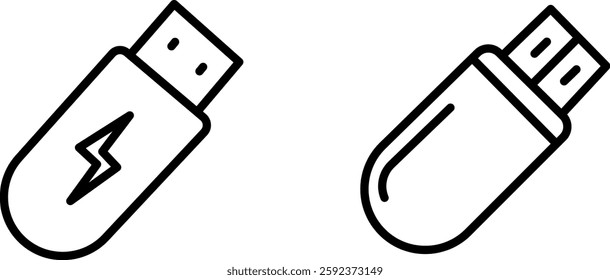 "Flash Disk Icon – Symbol of Portable Data Storage, File Transfer, and Digital Convenience"