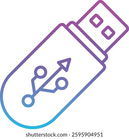 Flash Disk vector icon. Can be used for printing, mobile and web applications.