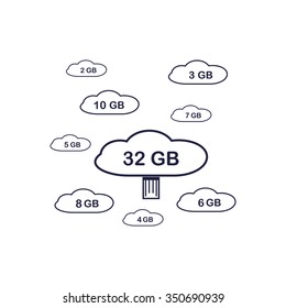 flash drive Icon