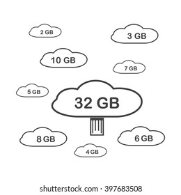flash drive Icon