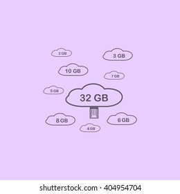 flash drive Icon